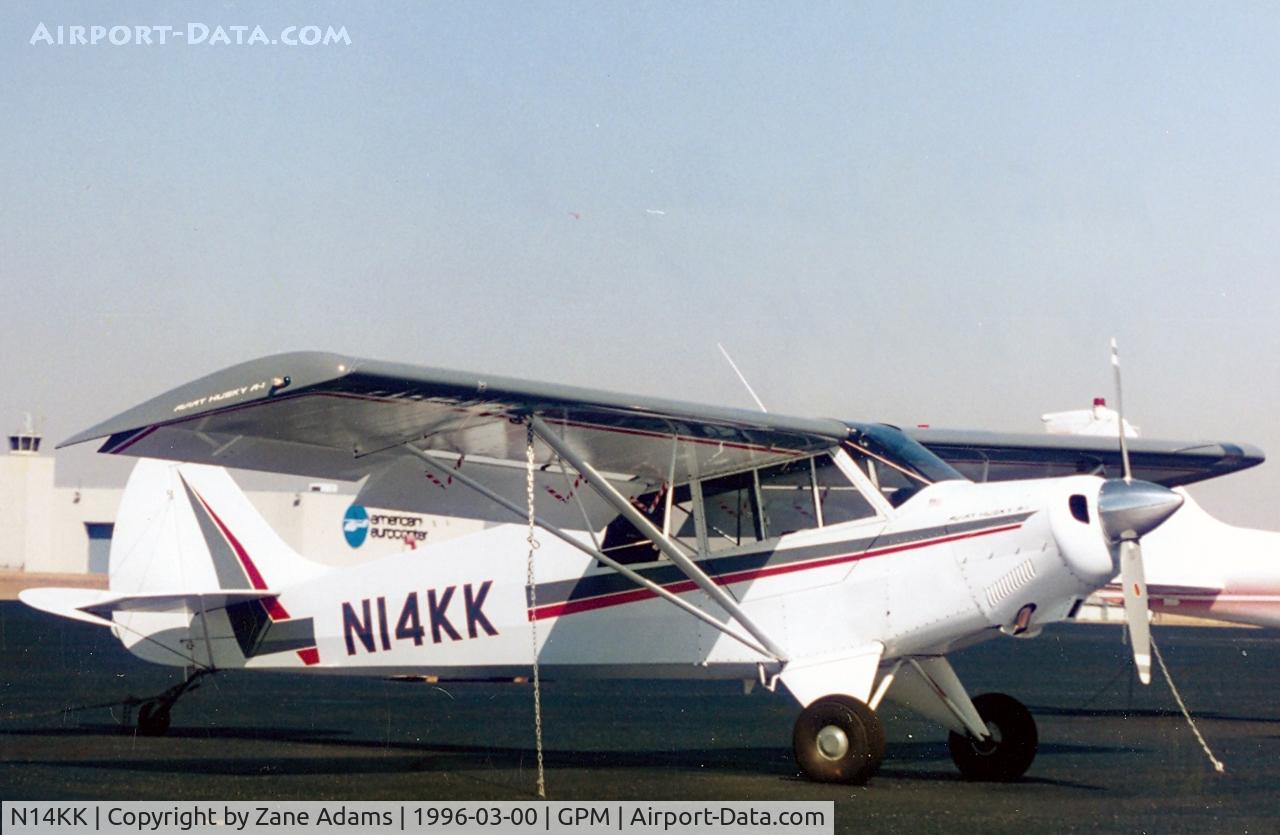 N14KK, 1994 Aviat A-1 Husky C/N 1272, At Grand Prairie Municipal