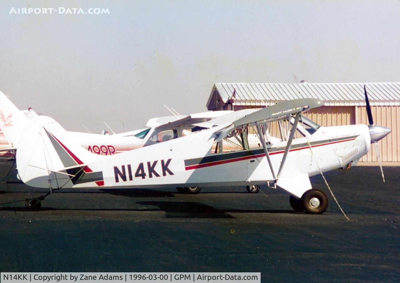 N14KK, 1994 Aviat A-1 Husky C/N 1272, At Grand Prairie Municipal