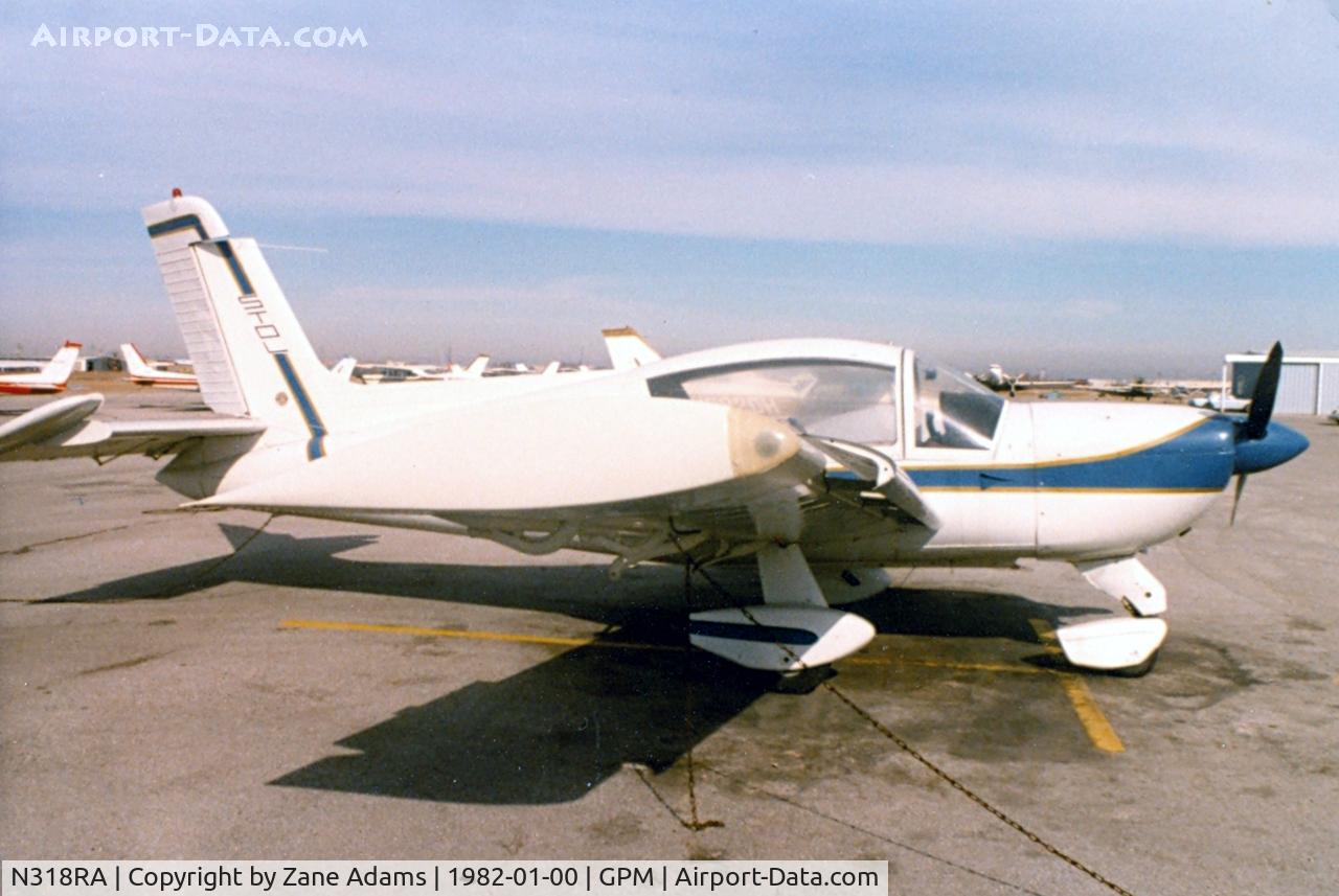N318RA, 1977 Socata MS-893E Rallye 180 C/N 13048, At Grand Prairie Municipal