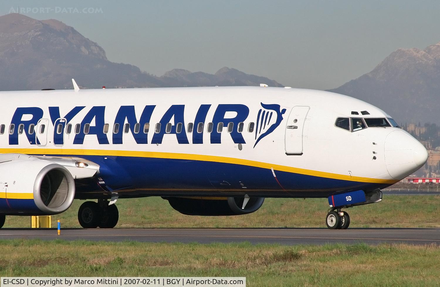 EI-CSD, 1999 Boeing 737-8AS C/N 29919, B737 RYANAIR shemale