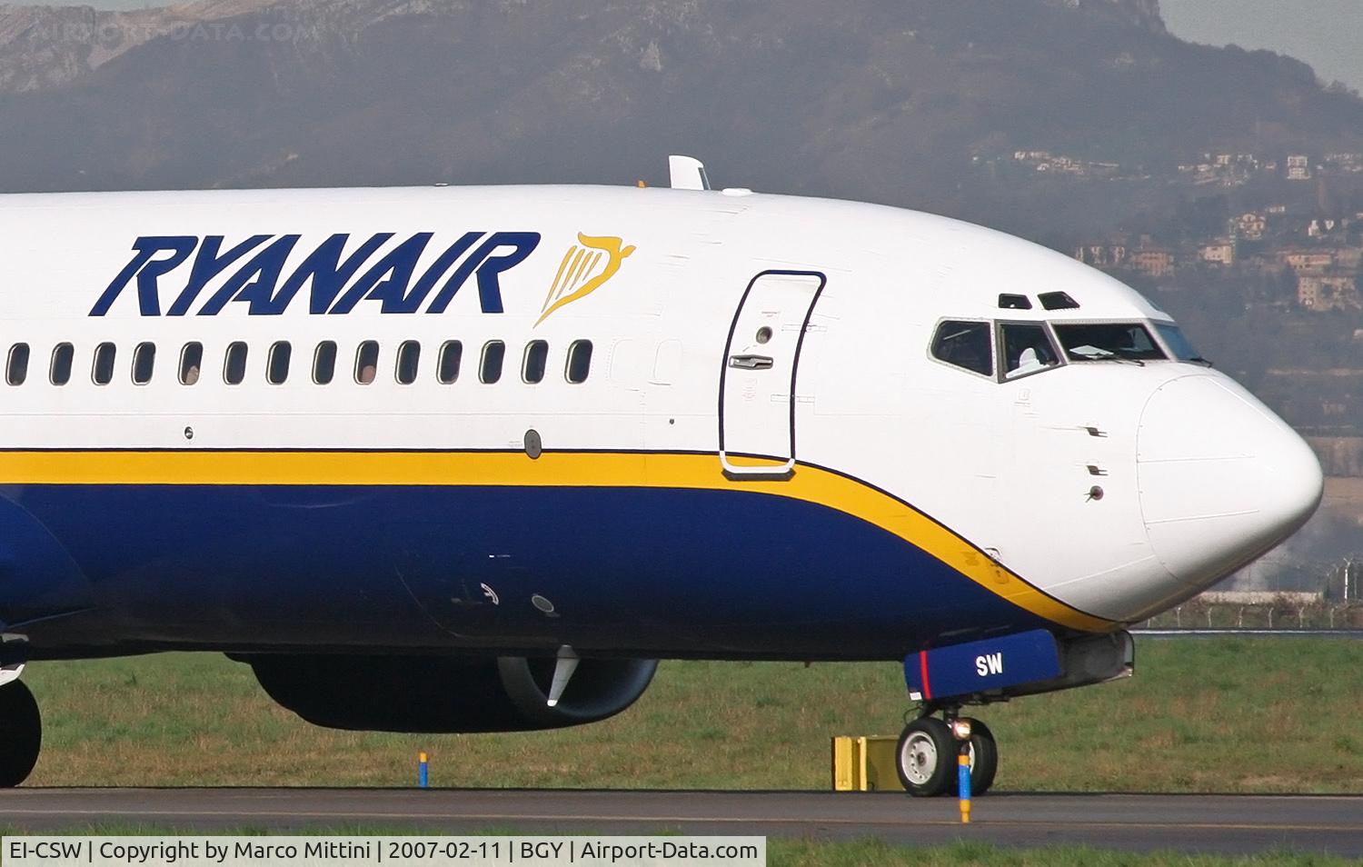 EI-CSW, 2002 Boeing 737-8AS C/N 29935, B-737 RYANAIR male