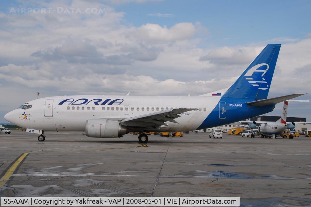 S5-AAM, 1993 Boeing 737-528 C/N 25236, Adria Airways Boeing 737-500