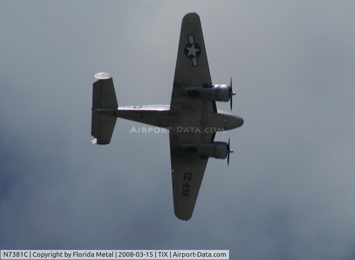 N7381C, 1944 Beech C18S C/N 8104, C-45