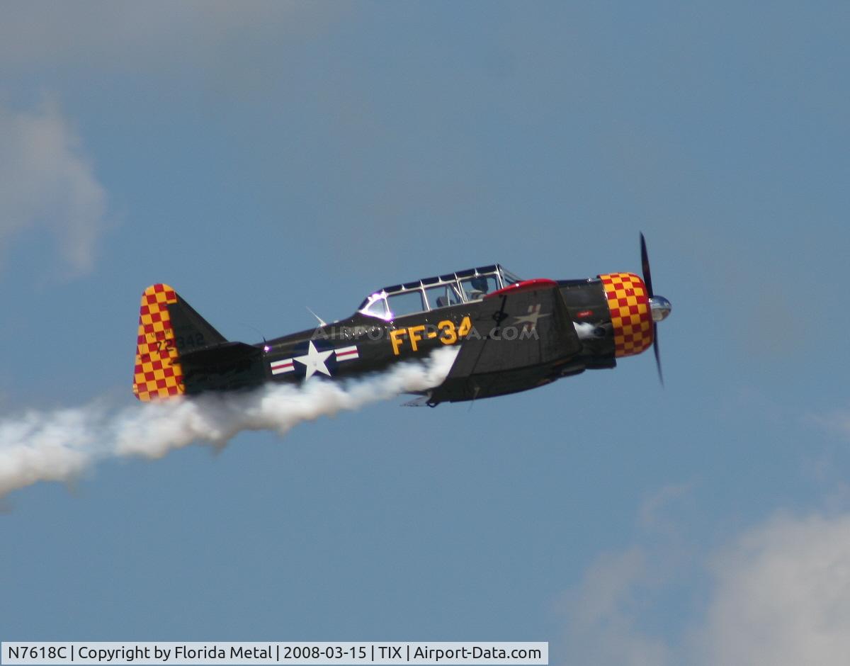 N7618C, 1949 North American AT-6G Texan C/N 168-529 (49-3405), AT-6