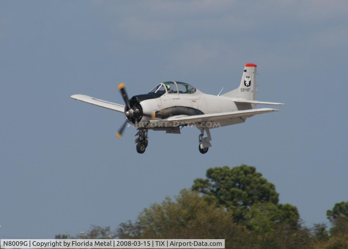N8009G, 1952 North American T-28D Trojan C/N 189-2, T-28