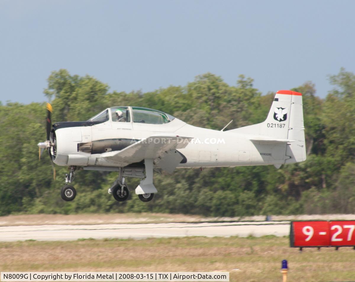 N8009G, 1952 North American T-28D Trojan C/N 189-2, T-28