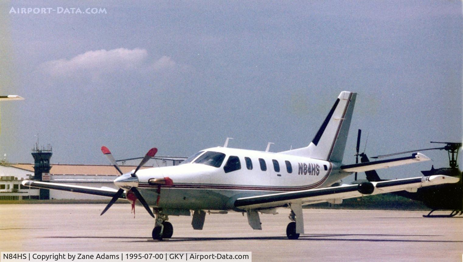 N84HS, Socata TBM-700 C/N 50, At Arlington Municipal