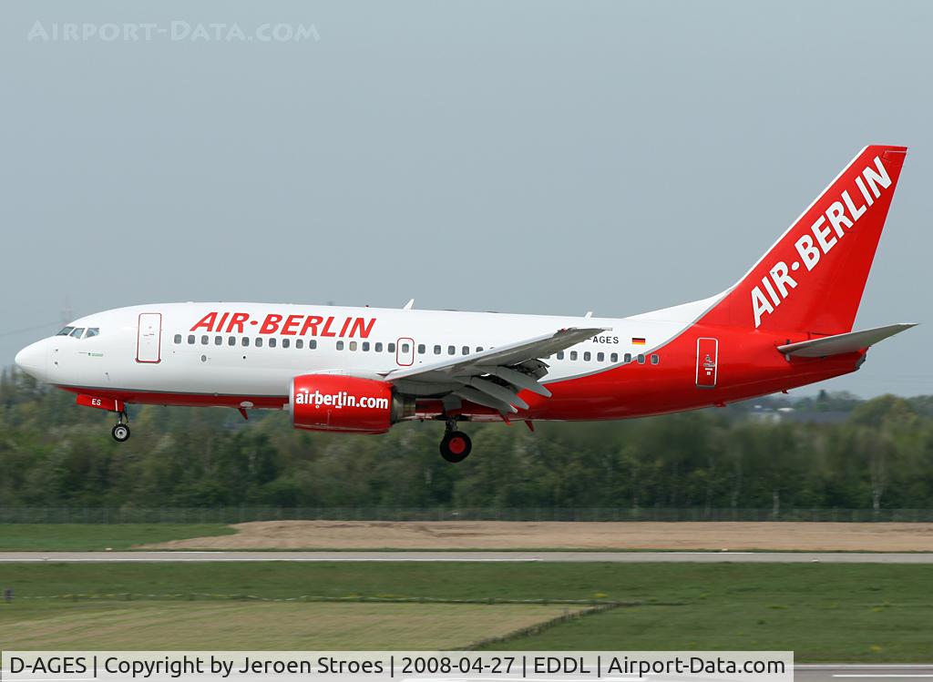 D-AGES, 1998 Boeing 737-75B C/N 28108, .