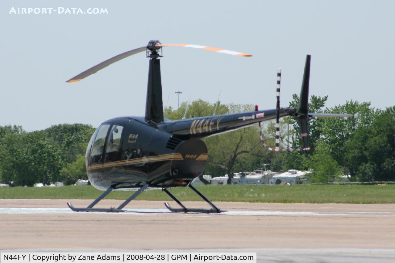 N44FY, 2007 Robinson R44 II C/N 11594, At Grand Prairie Municipal