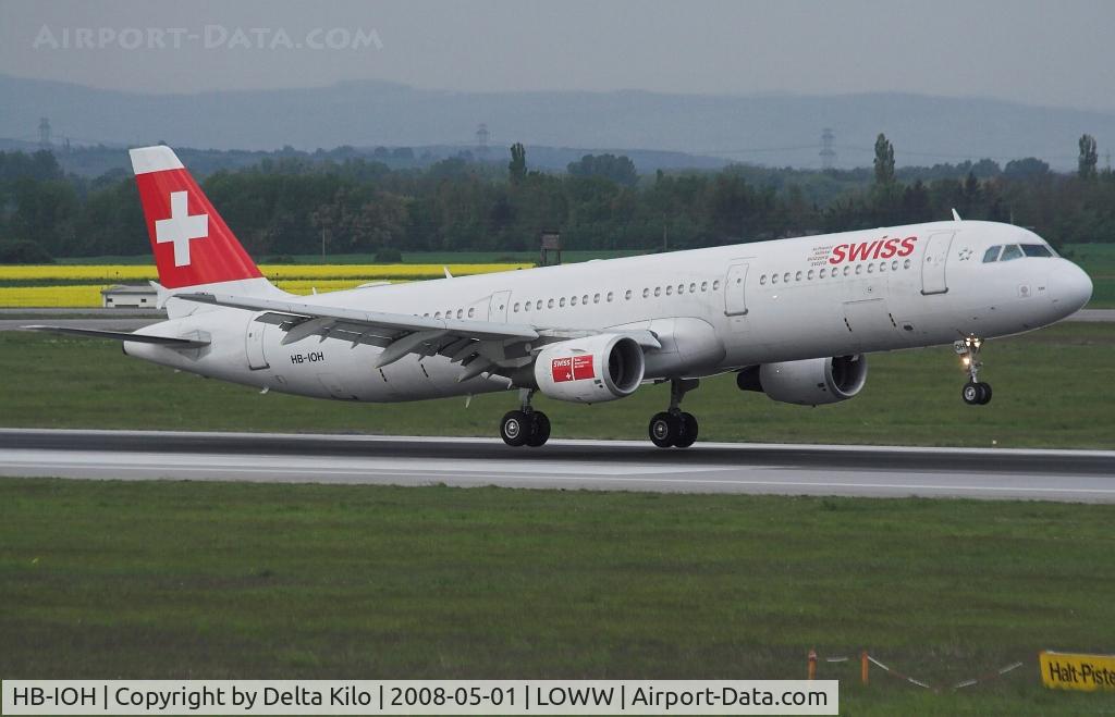 HB-IOH, 1997 Airbus A321-111 C/N 664, SWISS