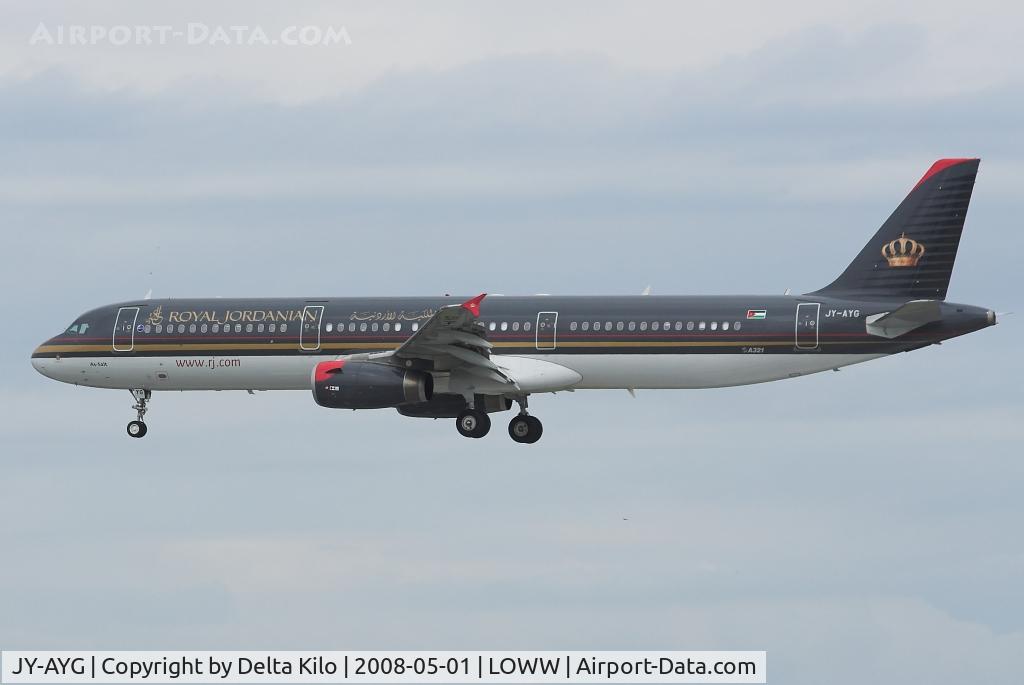 JY-AYG, 2006 Airbus A321-231 C/N 2730, Royal Jordanien A321