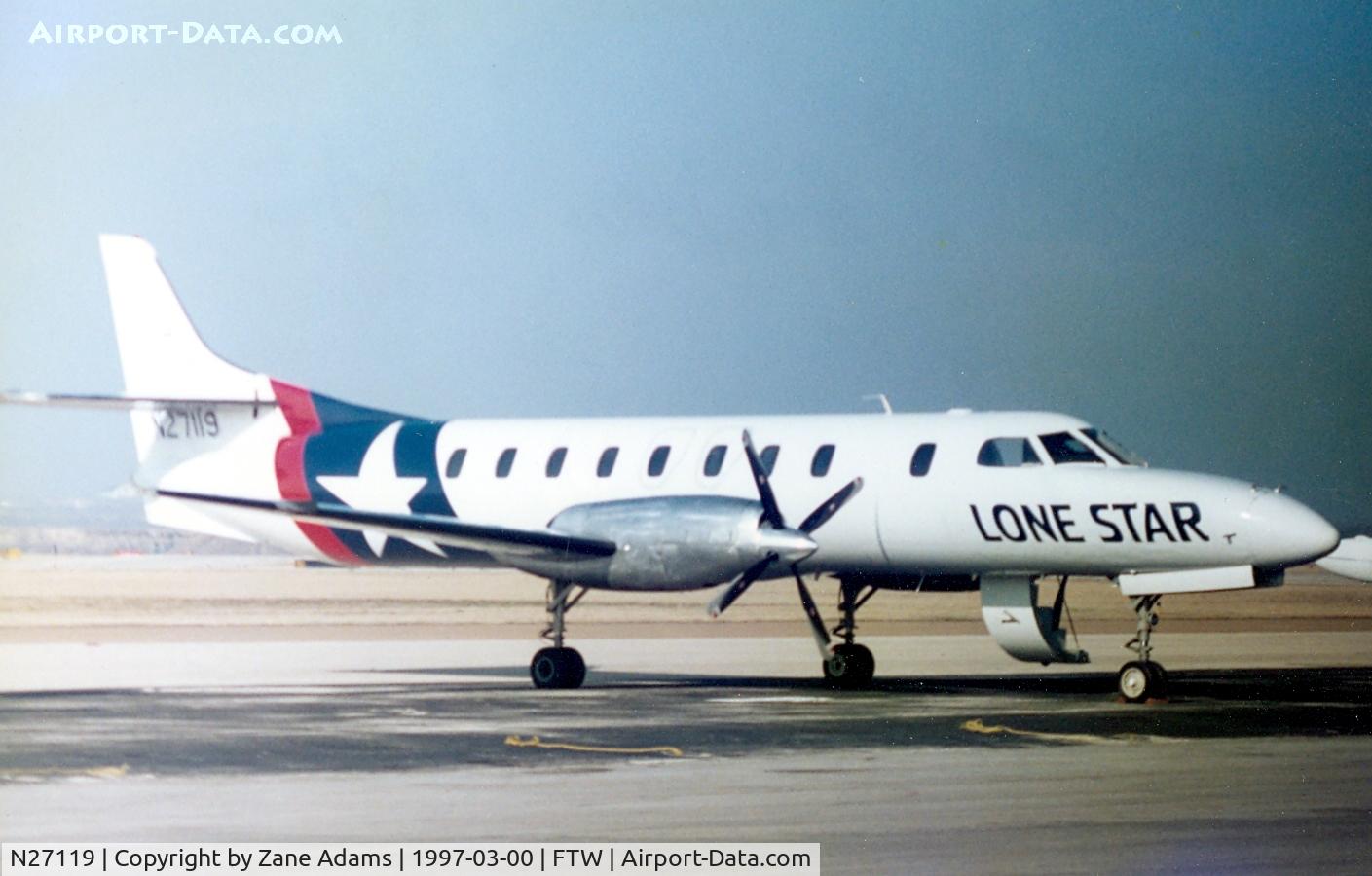 N27119, 1987 Fairchild SA-227AC Metro III C/N AC-701, Lone Star Airlines at Meacham Field