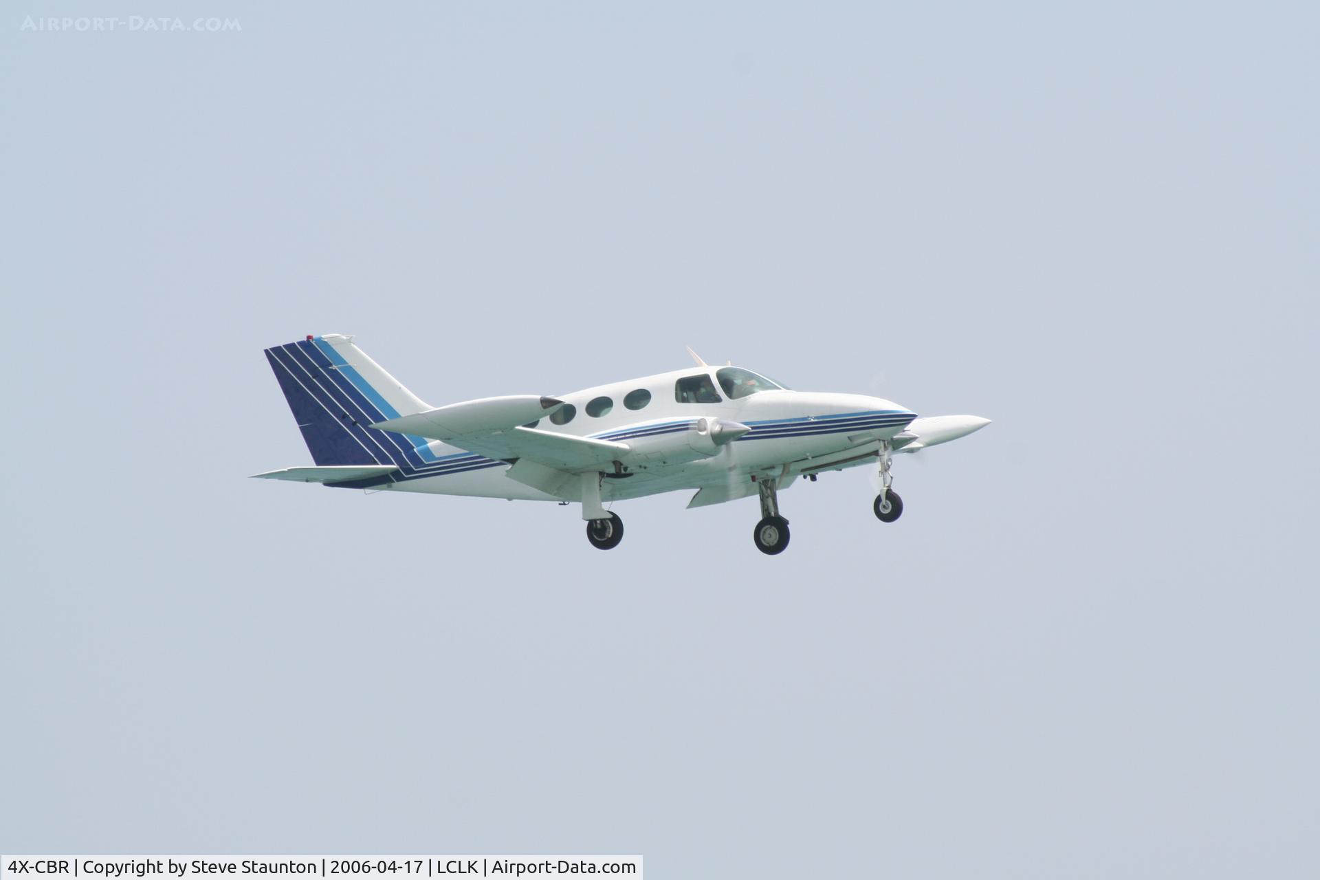 4X-CBR, 1971 Cessna 401B C/N 401B0107, Taken on a Beach in Larnaca