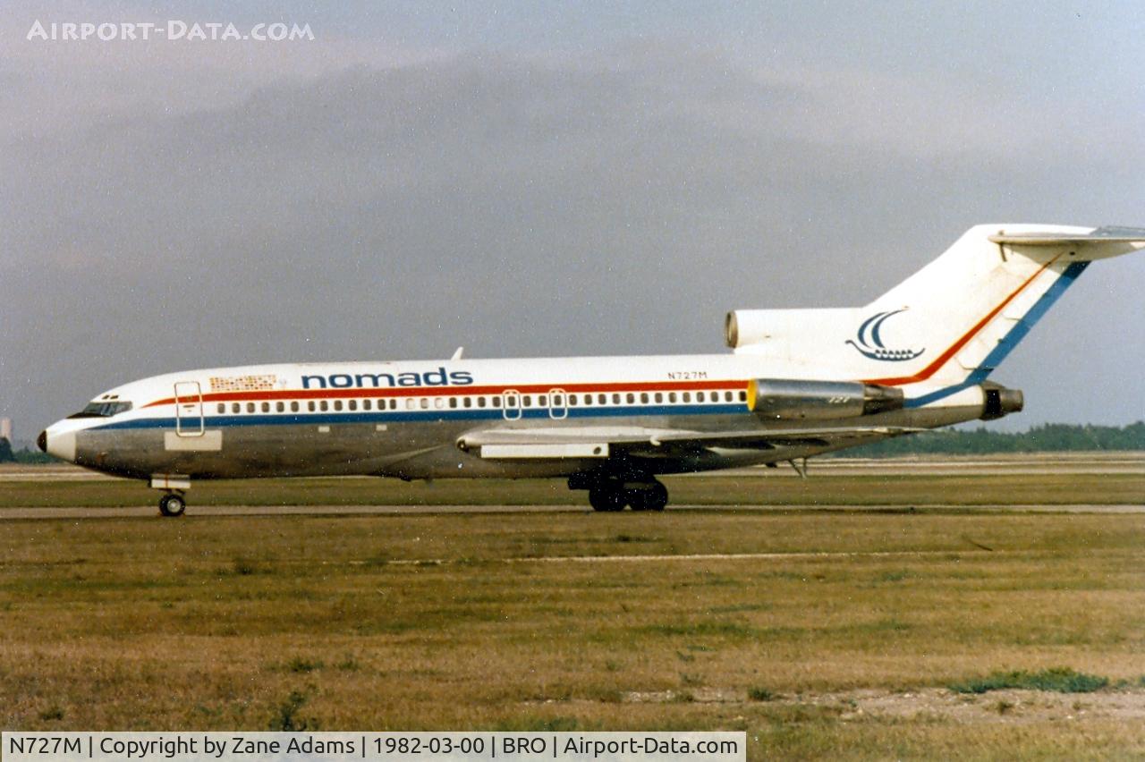 N727M, 1967 Boeing 727-30C C/N 19313, Nomads Travel Club
