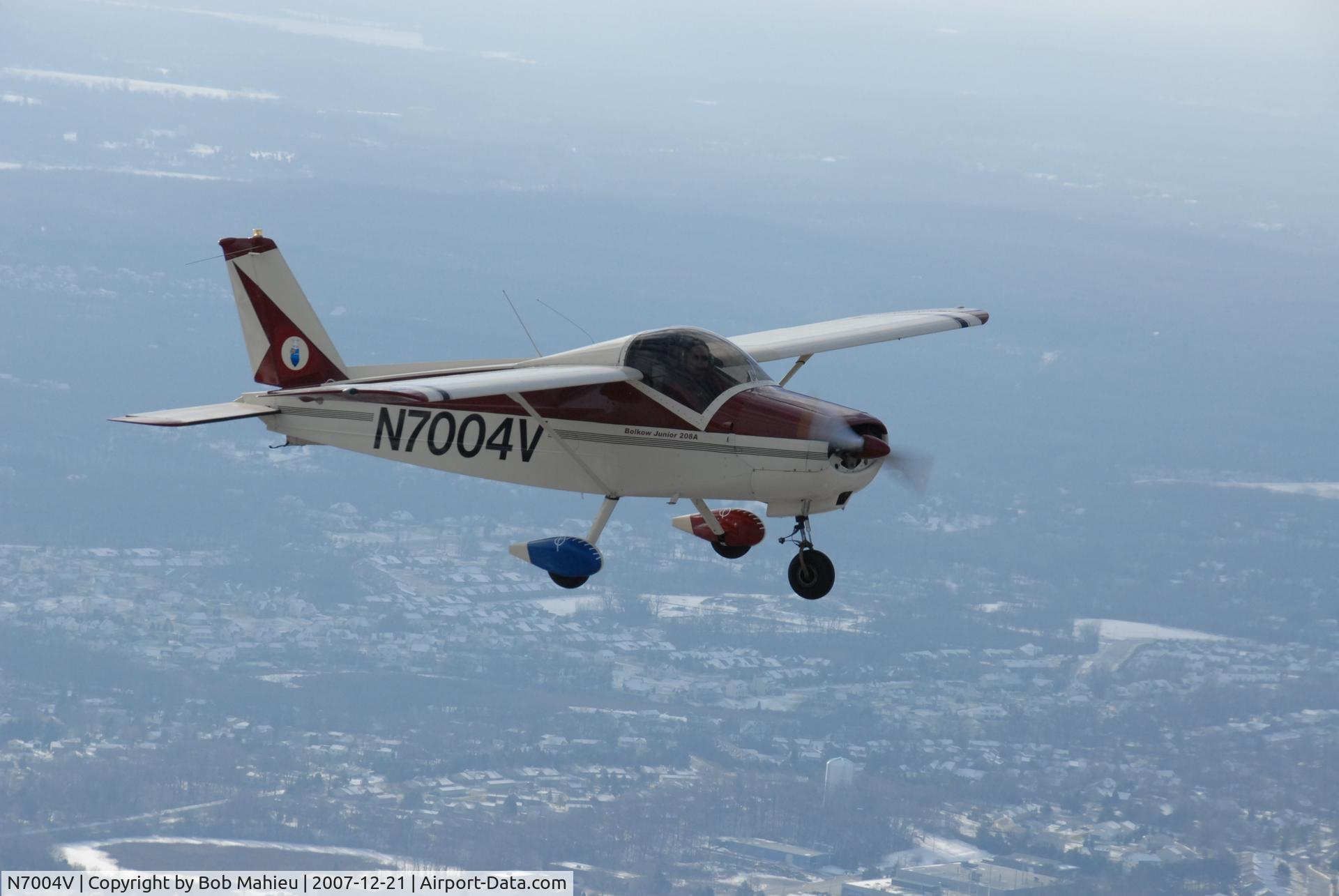 N7004V, 1963 Bolkow Bo-208 Junior C/N 541, Bolkow 208 in flight