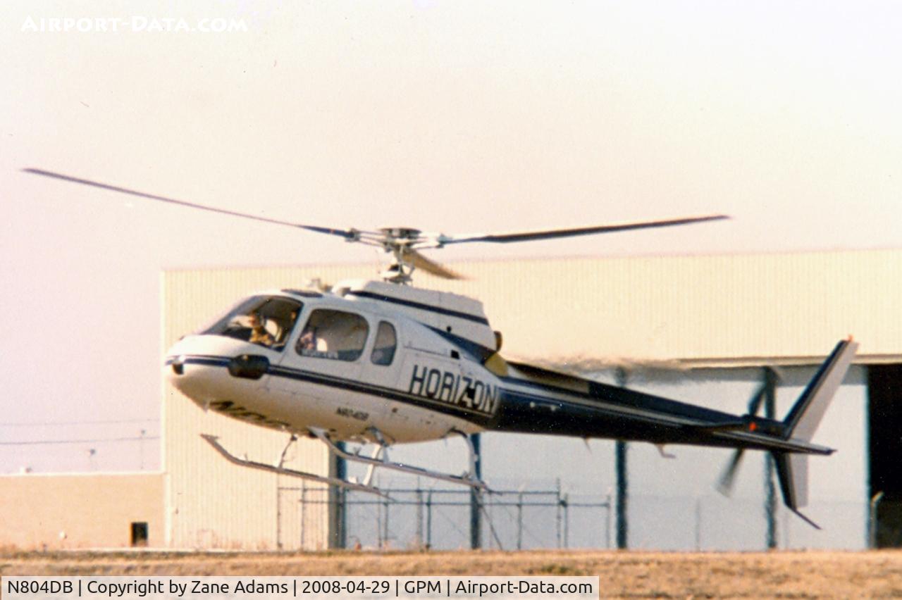 N804DB, Aerospatiale AS-350D AStar C/N 1320, At Grand Prairie Municipal