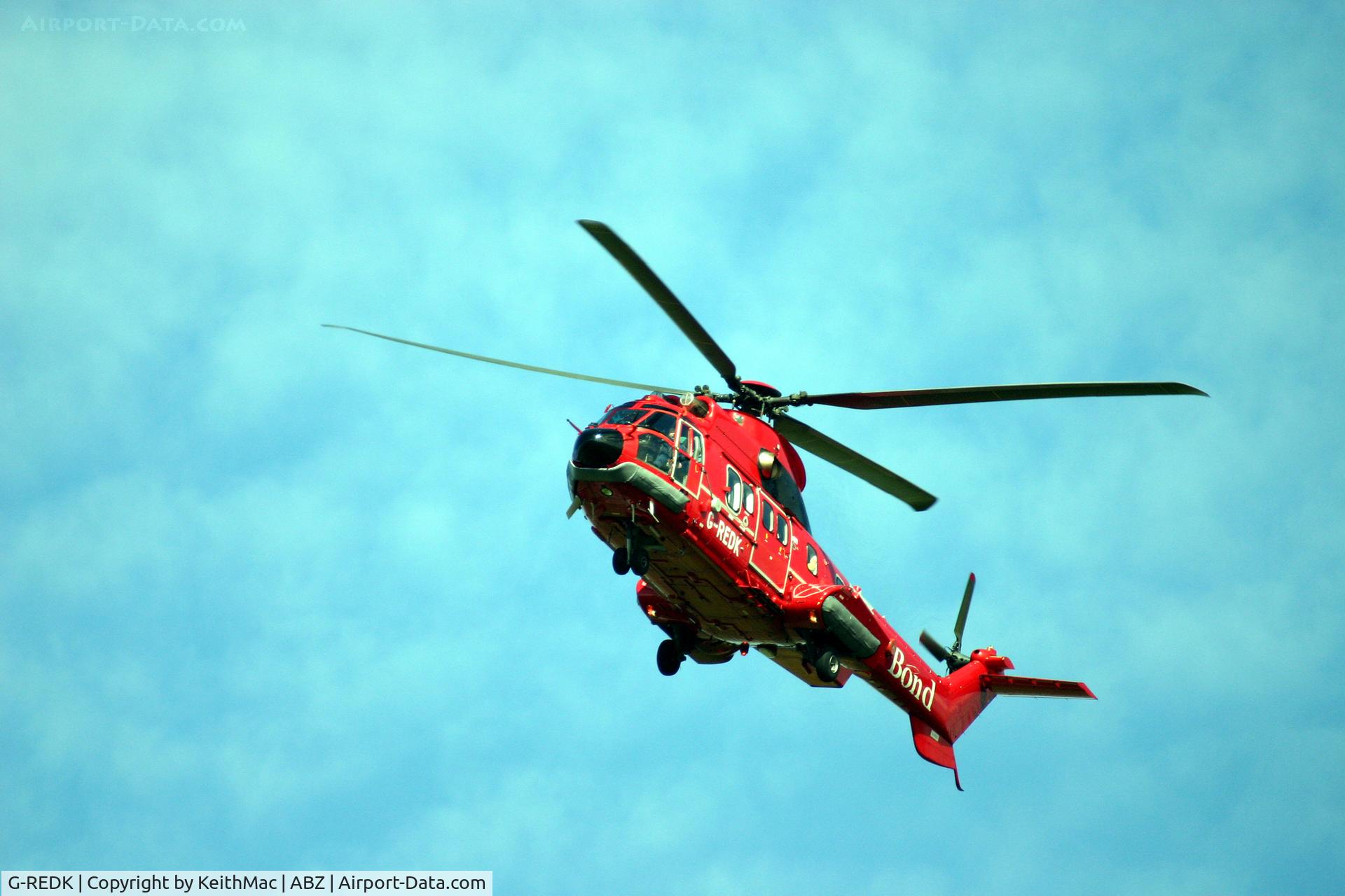 G-REDK, 2004 Eurocopter AS-332L-2 Super Puma C/N 2610, With Bond Helicopters at Aberdeen 2007.