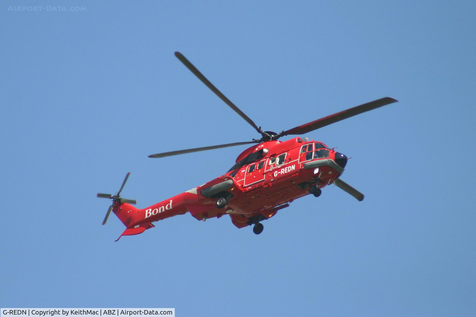 G-REDN, 2004 Eurocopter AS-332L-2 Super Puma C/N 2616, With Bond Helicopters at Aberdeen 2007.