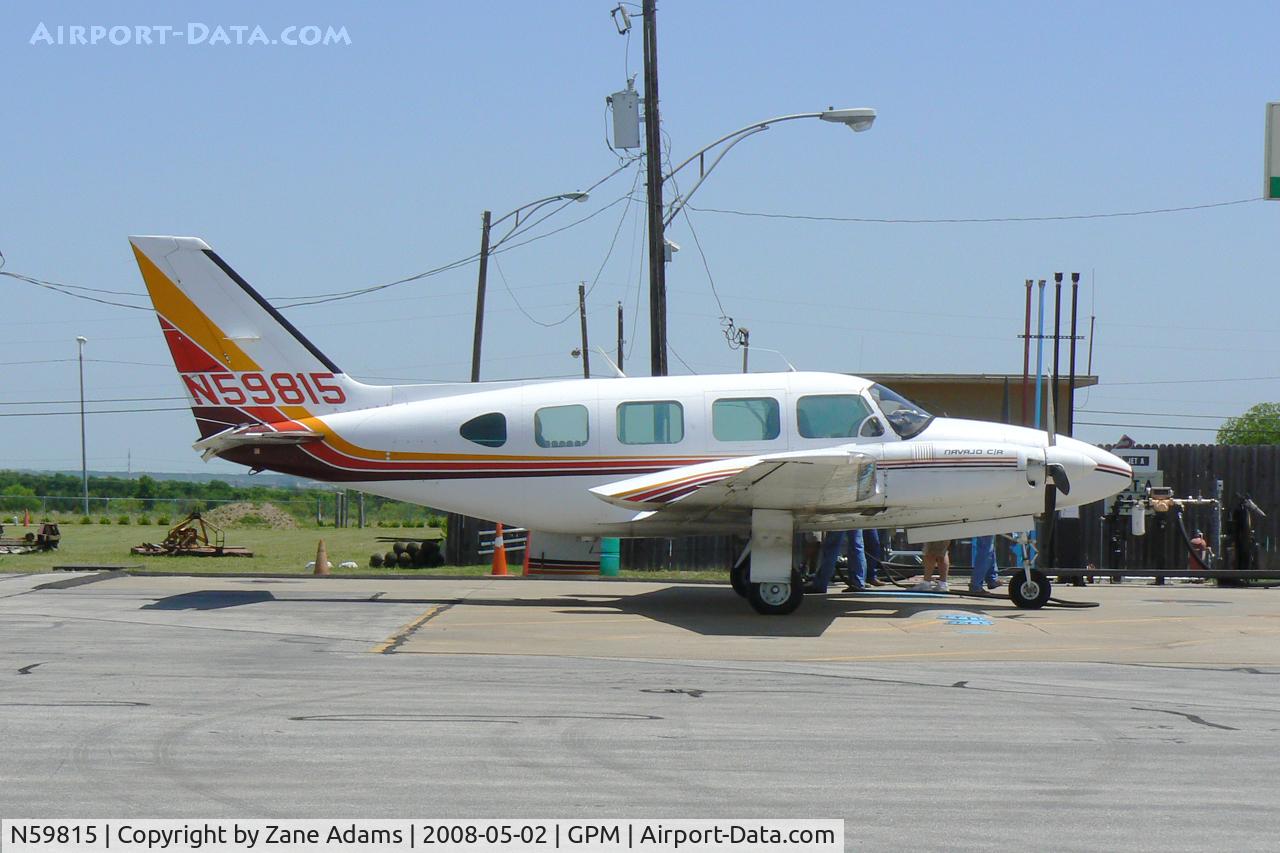 N59815, 1976 Piper PA-31-325 Navajo C/R C/N 31-7612041, At Grand Prairie Municipal