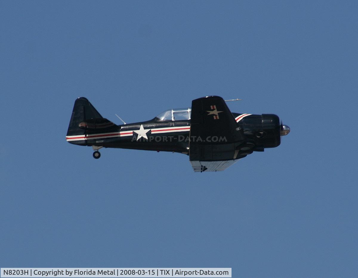 N8203H, 1960 North American T-6G Texan C/N 168-345, T-6