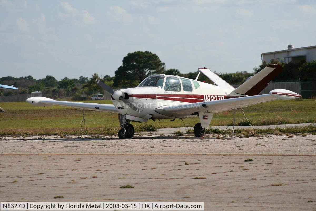 N8327D, 1957 Beech J35 Bonanza C/N D-5411, Beech 35
