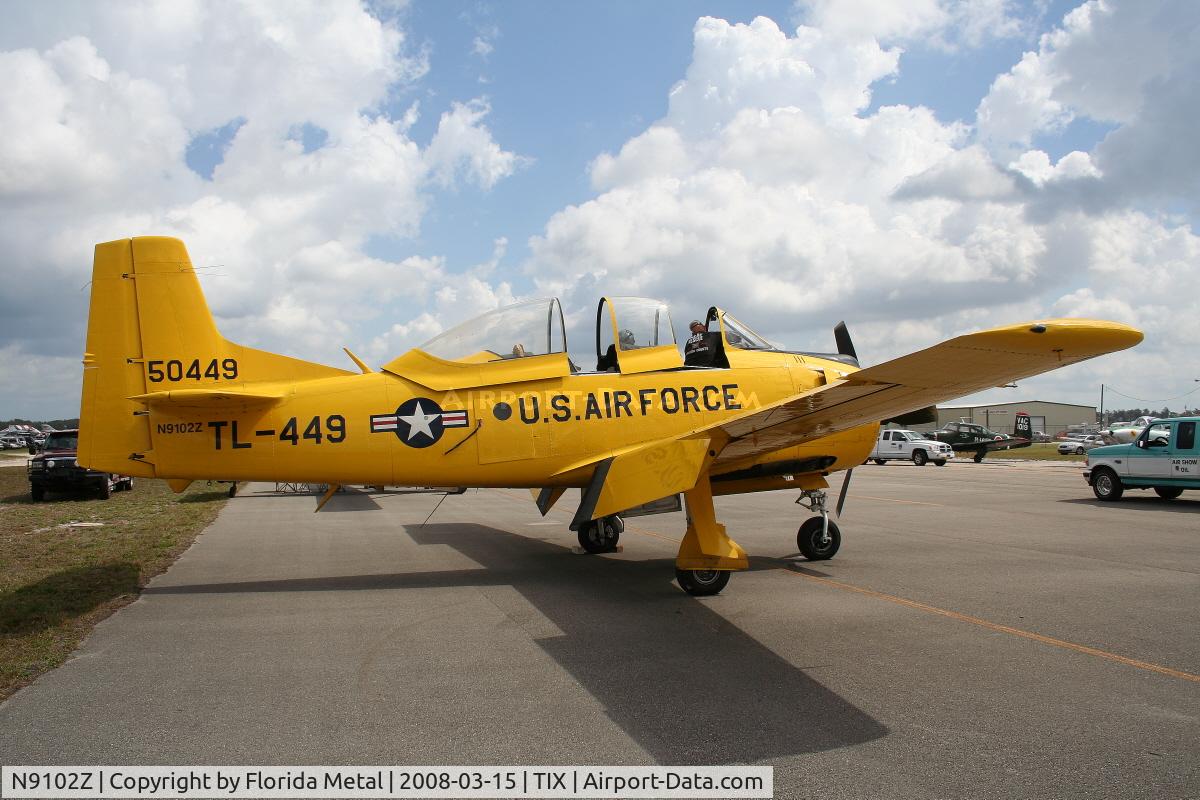 N9102Z, 1951 North American T-28A Trojan C/N 171-7, T-28