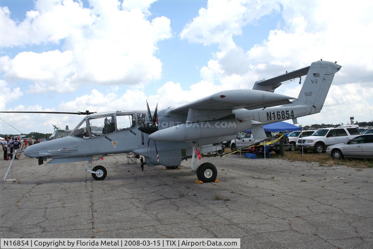 N16854, North American Rockwell OV-10D Bronco C/N 305-85, Rockwell OV-10 Bronco