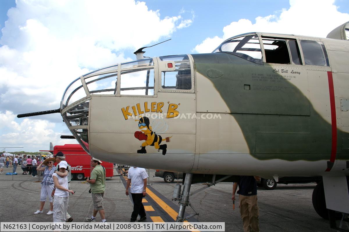 N62163, 1944 North American B-25J Mitchell Mitchell C/N 108-47451, B-25