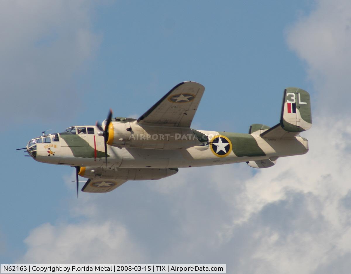 N62163, 1944 North American B-25J Mitchell Mitchell C/N 108-47451, B-25