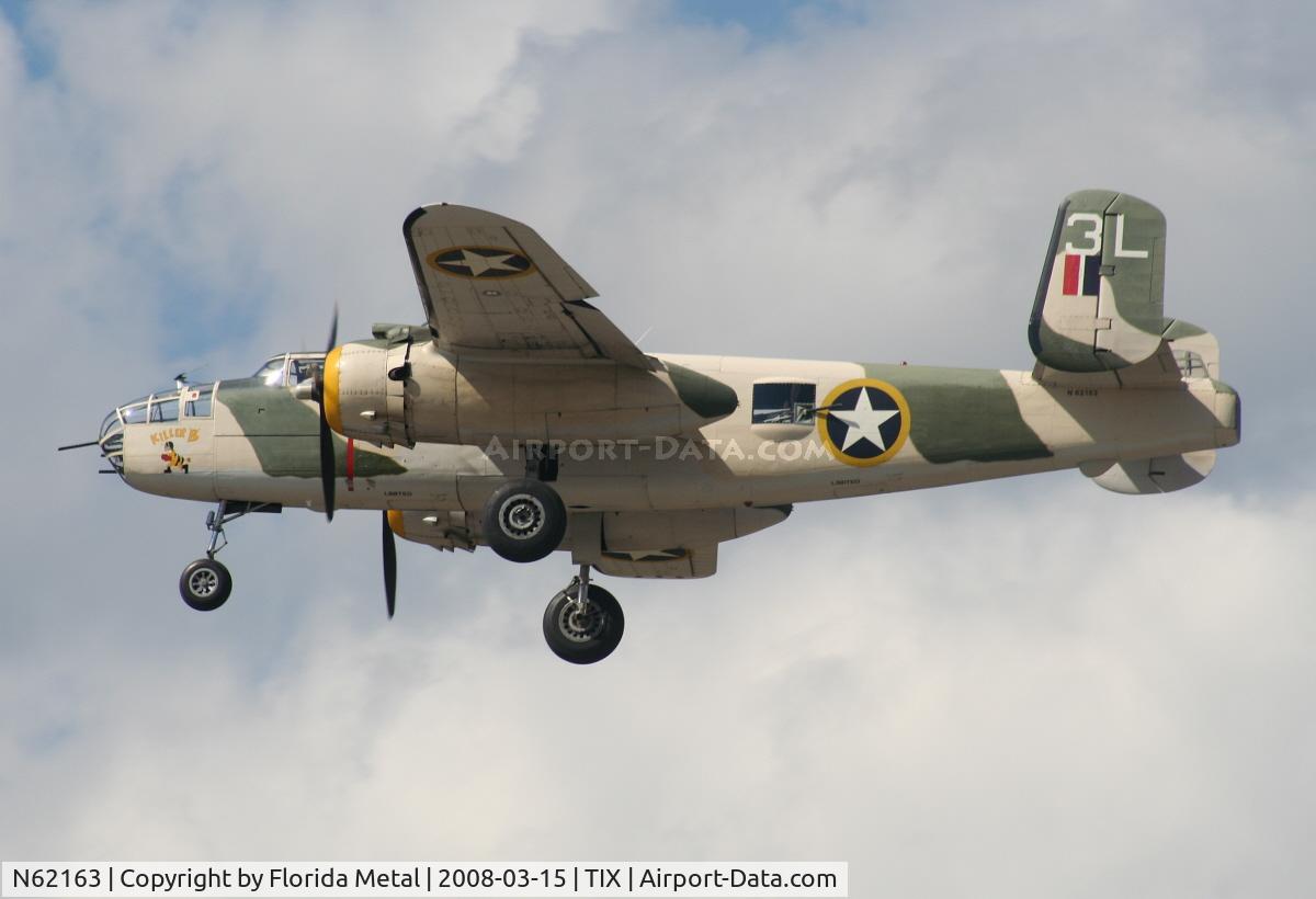 N62163, 1944 North American B-25J Mitchell Mitchell C/N 108-47451, B-25