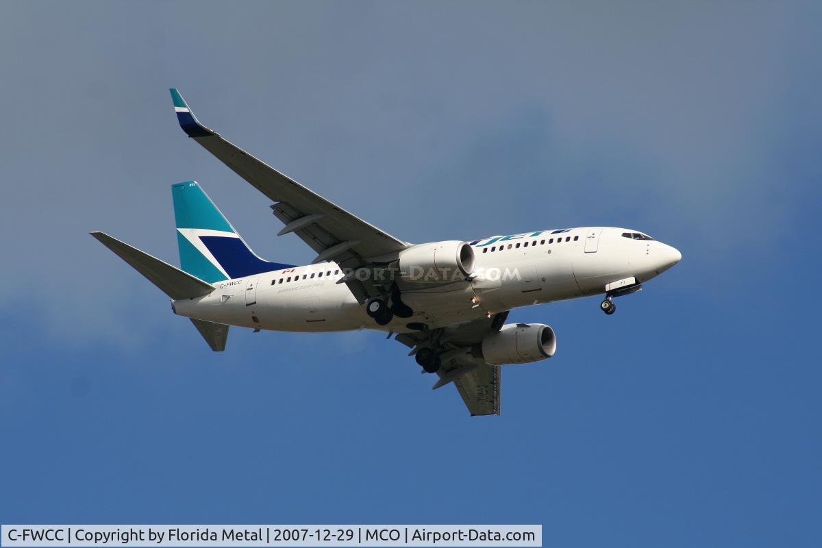 C-FWCC, 2003 Boeing 737-7CT C/N 32752, West Jet