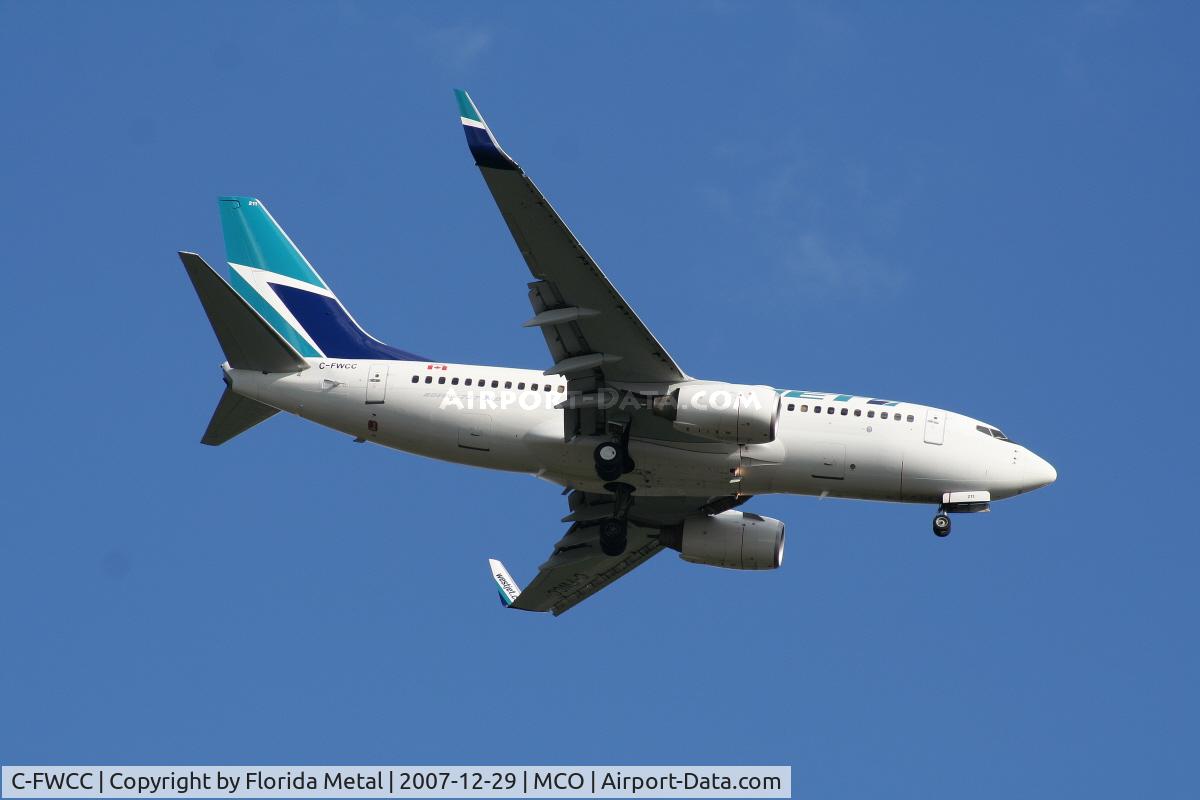 C-FWCC, 2003 Boeing 737-7CT C/N 32752, West Jet