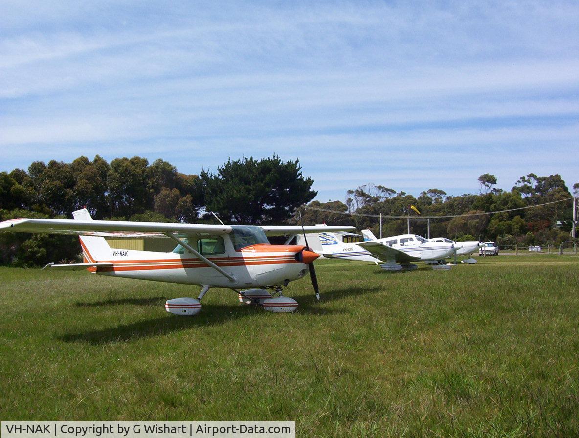 VH-NAK, 1981 Cessna 152 C/N 15285027, VH-NAK at Apollo Bay Victoria Australia