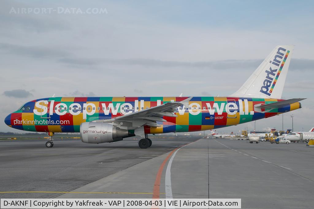 D-AKNF, 1997 Airbus A319-112 C/N 0646, Germanwings Airbus 319