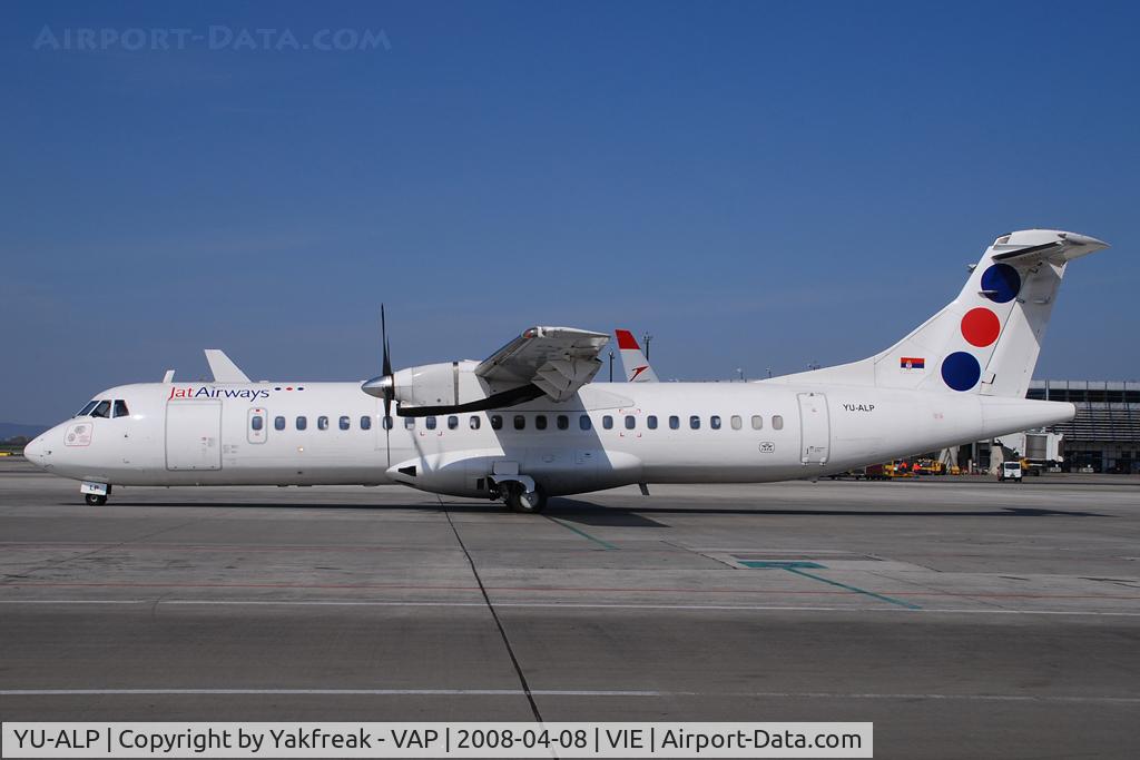YU-ALP, 1990 ATR 72-202 C/N 189, JAT ATR72