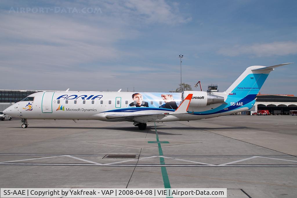 S5-AAE, 1998 Canadair CRJ-200LR (CL-600-2B19) C/N 7170, Adria Airways Regionaljet
