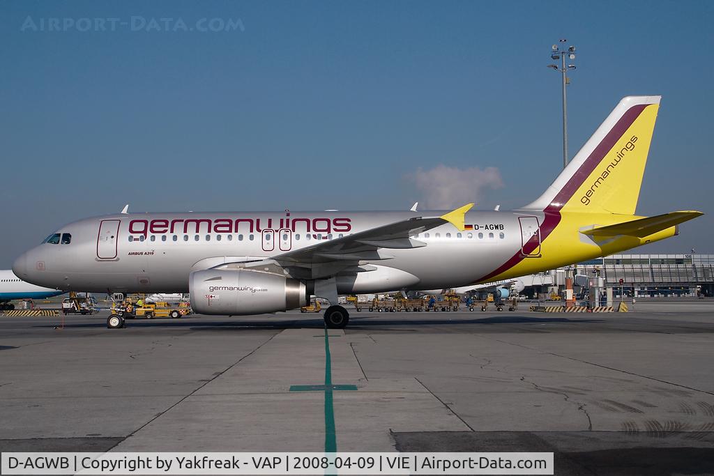 D-AGWB, 2006 Airbus A319-111 C/N 2833, Germanwings Airbus 319