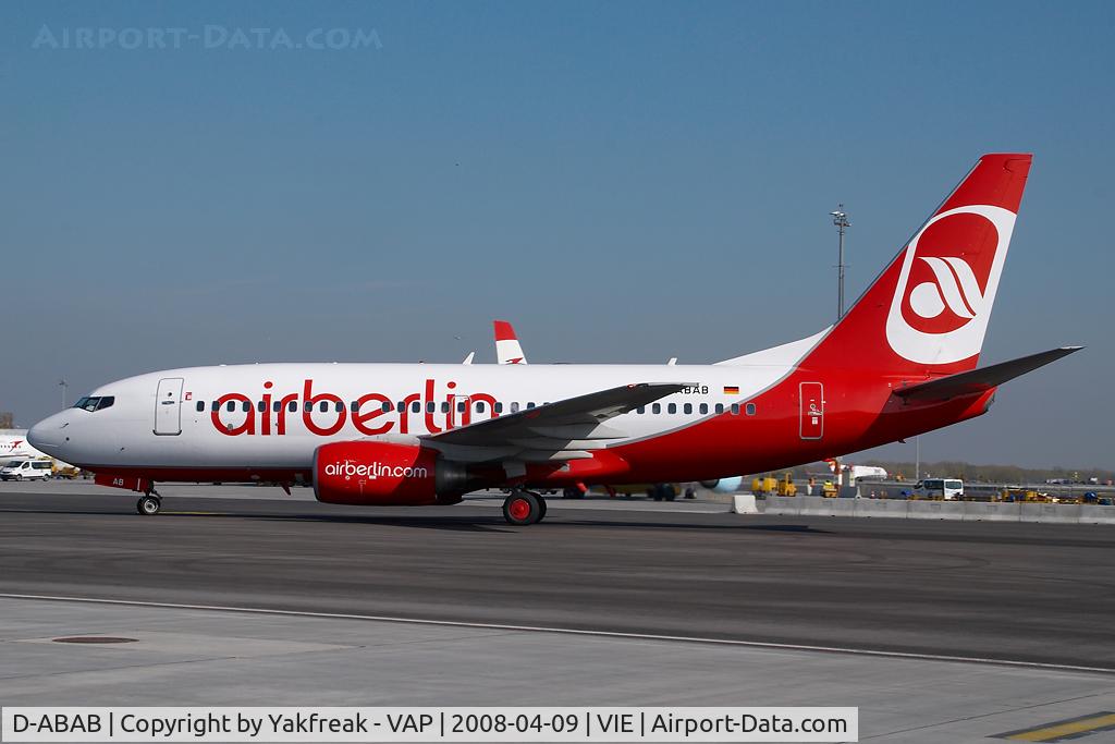 D-ABAB, 2001 Boeing 737-76Q C/N 30277, Air Berlin Boeing 737-700