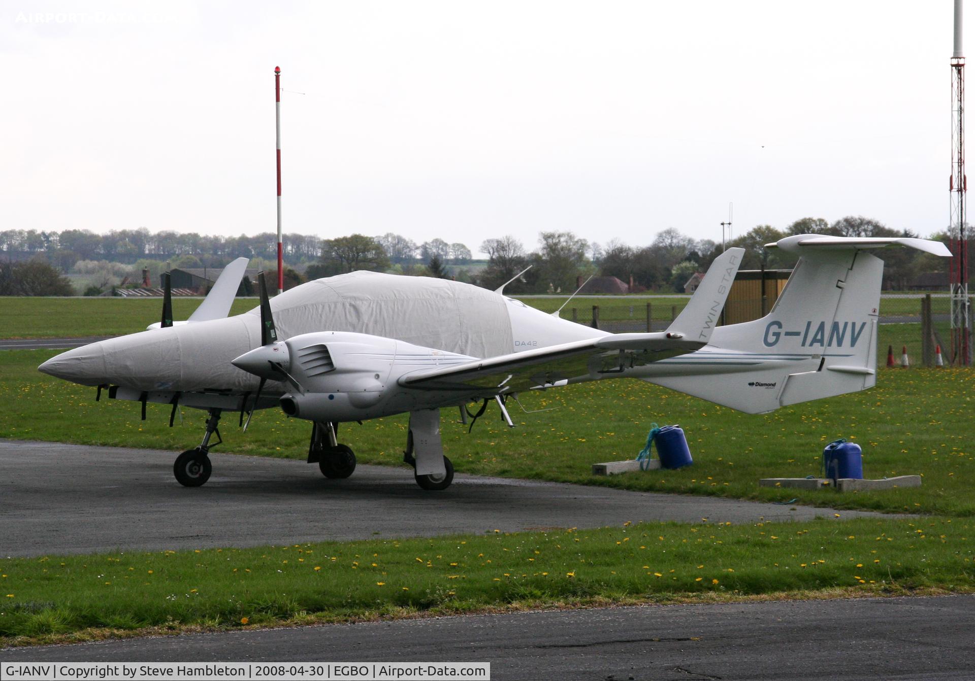 G-IANV, 2006 Diamond DA-42 Twin Star C/N 42.150, At Wolverhampton, Halfpenny Green