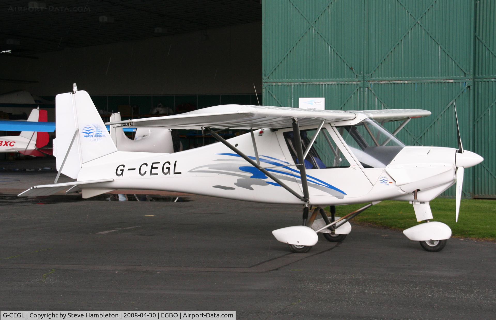 G-CEGL, 2006 Comco Ikarus C42 FB80 C/N 0609-6848, At Wolverhampton, Halfpenny Green