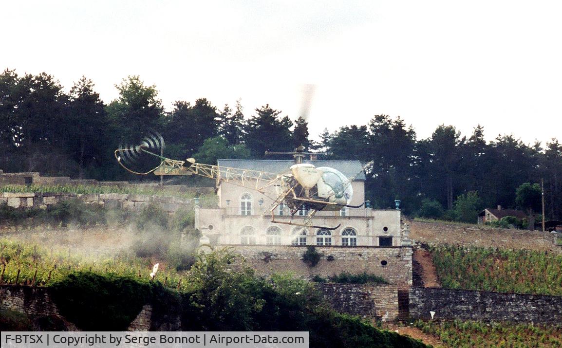 F-BTSX, Agusta AB-47G-2 C/N 147, in Burgundy near Beaune