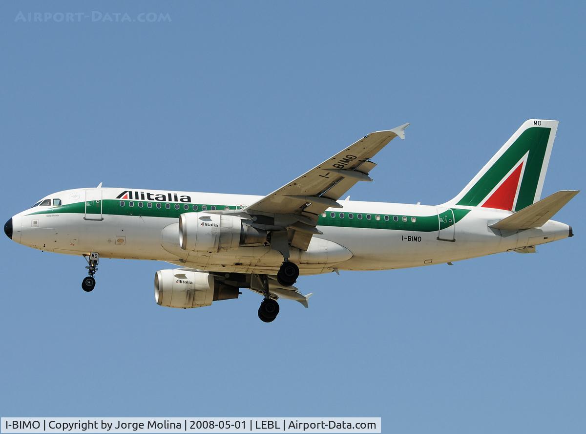 I-BIMO, 2002 Airbus A319-112 C/N 1770, 