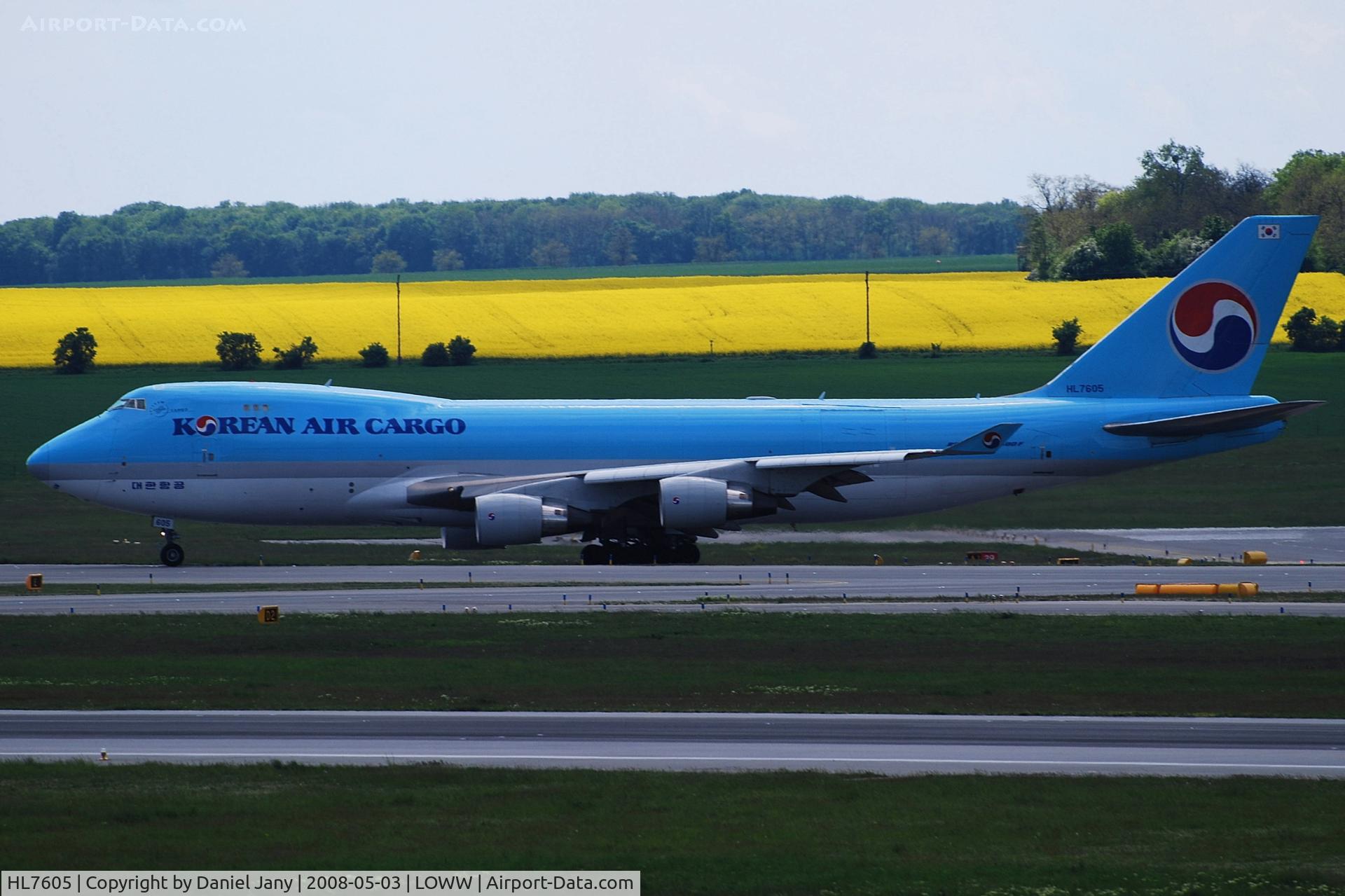 HL7605, 2006 Boeing 747-4B5ERF C/N 35526, Korean Air Cargo