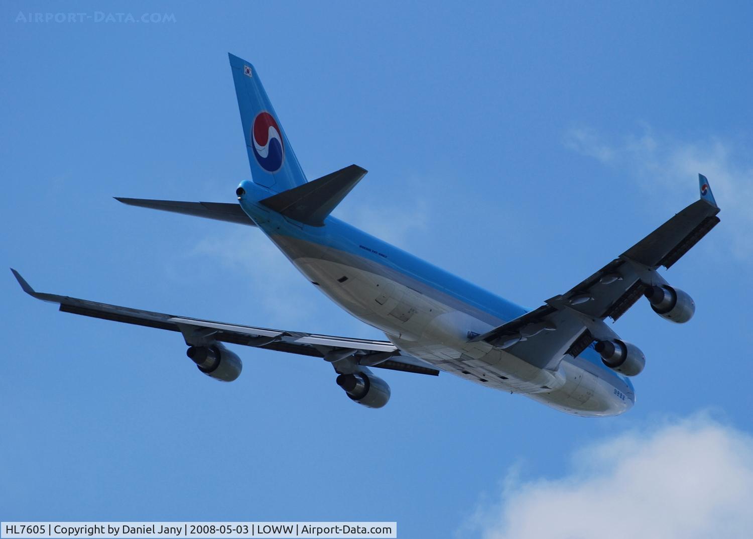 HL7605, 2006 Boeing 747-4B5ERF C/N 35526, Korean Air Cargo