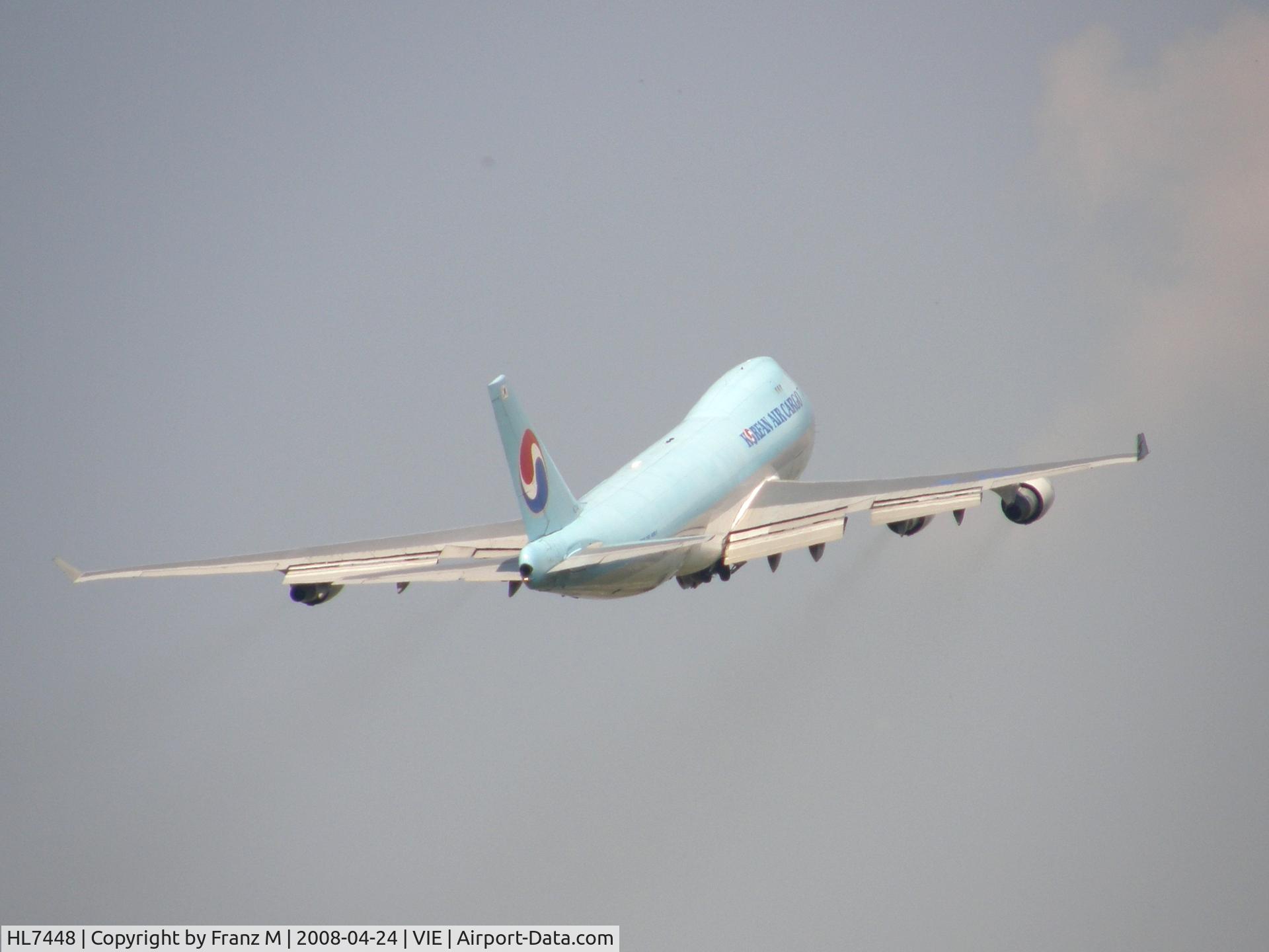 HL7448, 2000 Boeing 747-4B5F C/N 26416, HL7448 at VIE