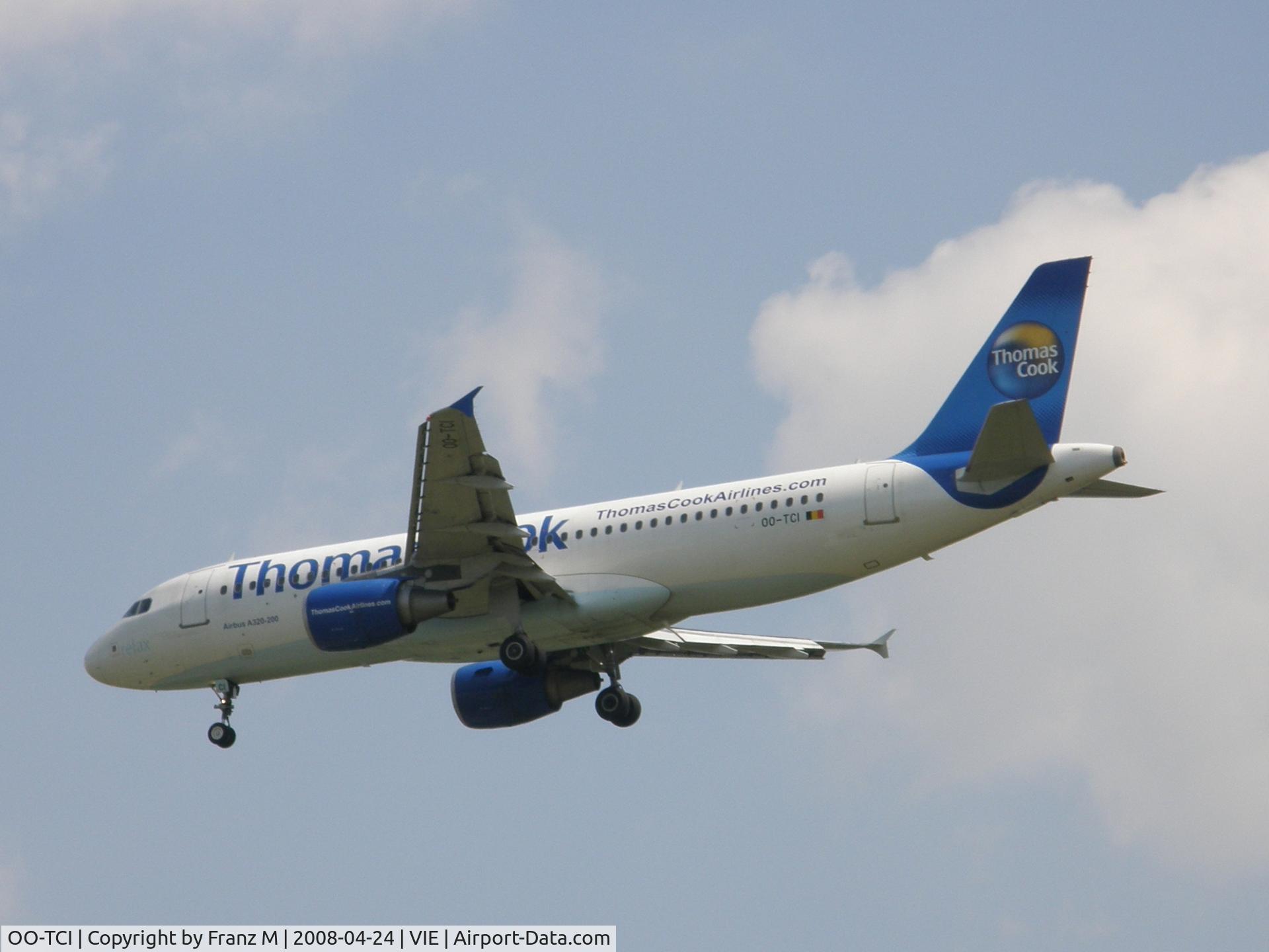 OO-TCI, 2003 Airbus A320-214 C/N 1975, Thomas Cook