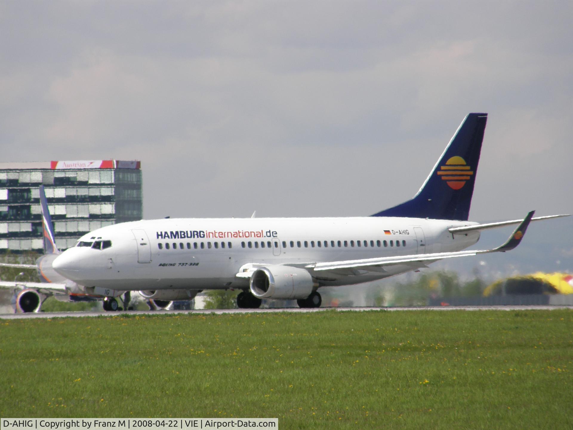 D-AHIG, 1987 Boeing 737-33A C/N 23827, Hamburg International