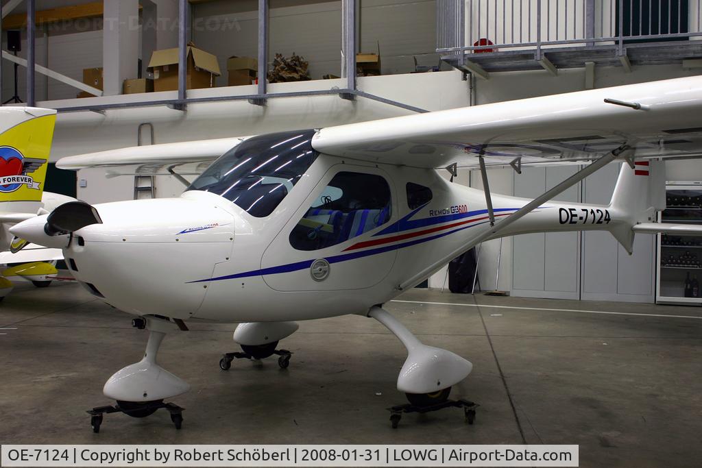 OE-7124, Remos G-3/600 Mirage C/N 190, Nice small aircraft. It is a Remos G-3600