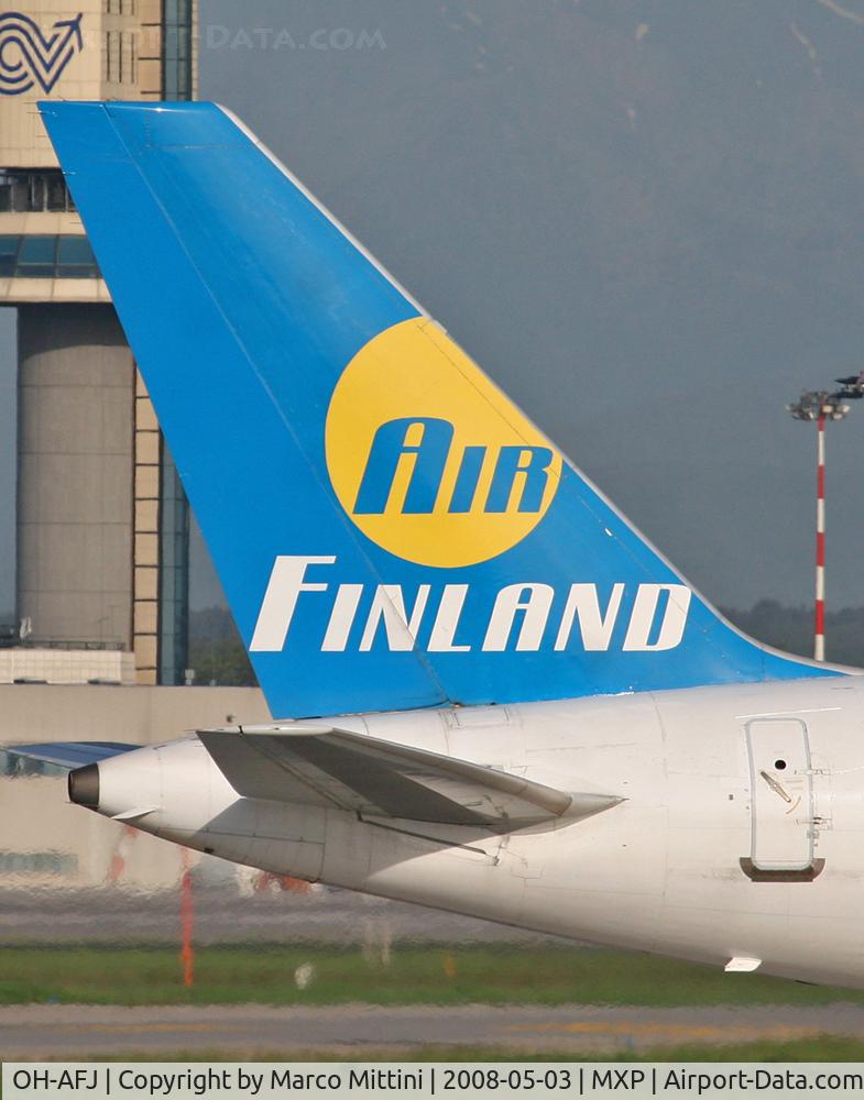 OH-AFJ, 1994 Boeing 757-28A C/N 26269, AIR FINLAND tail