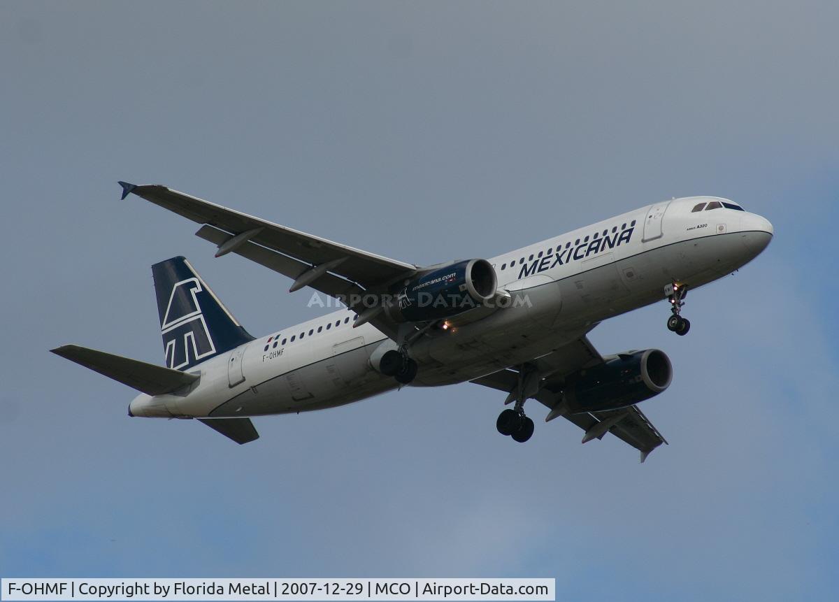 F-OHMF, 1991 Airbus A320-231 C/N 0259, Mexicana